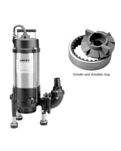 Davey D150G 240 Volt Sewer Grinder Pump