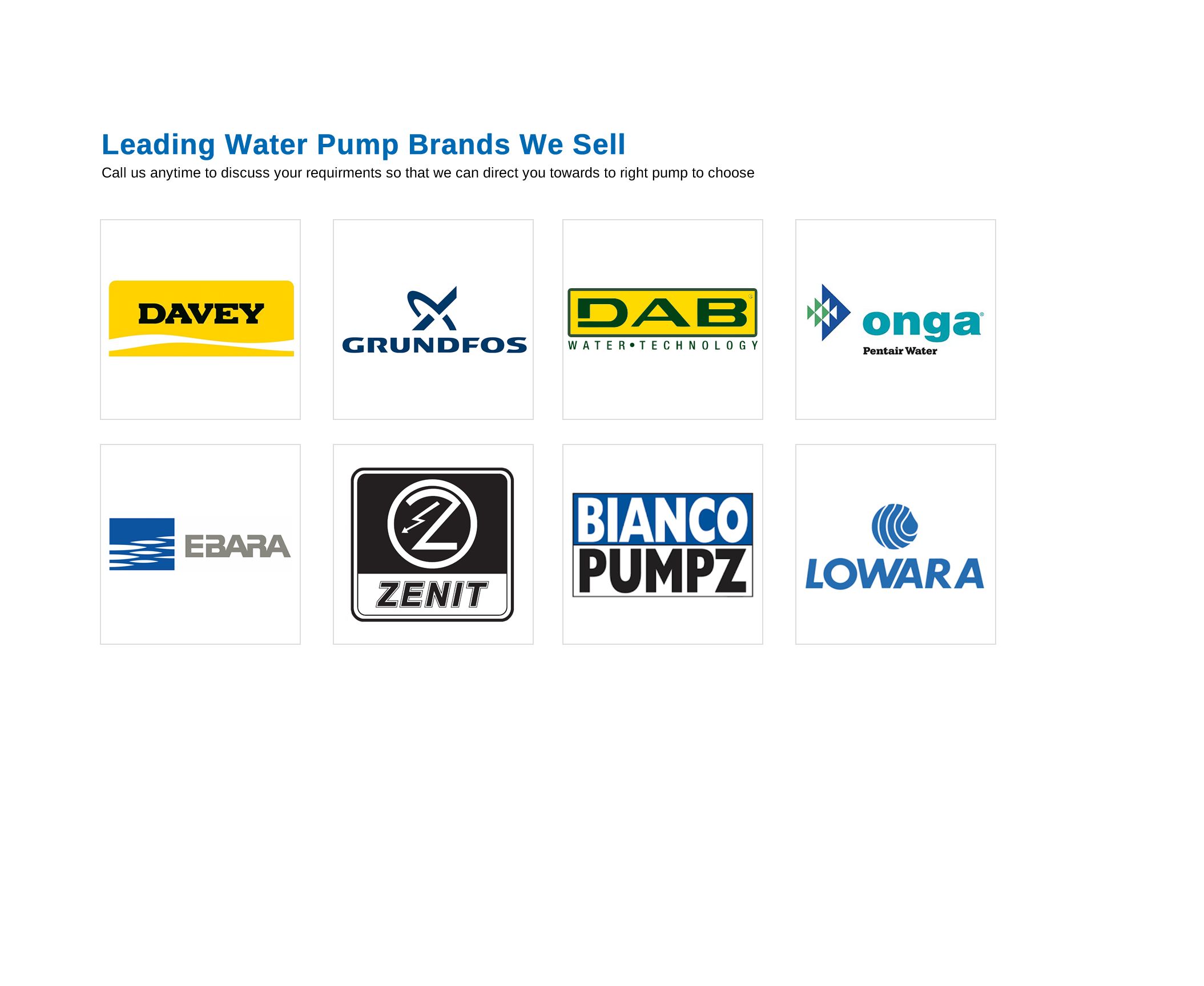 Best Selling Water Pumps and Water Pump Brands!